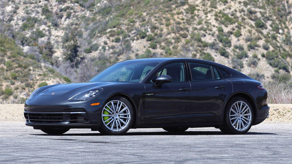 2018 Porsche Panamera 4 E-Hybrid Review: Plugging in for performance - CNET