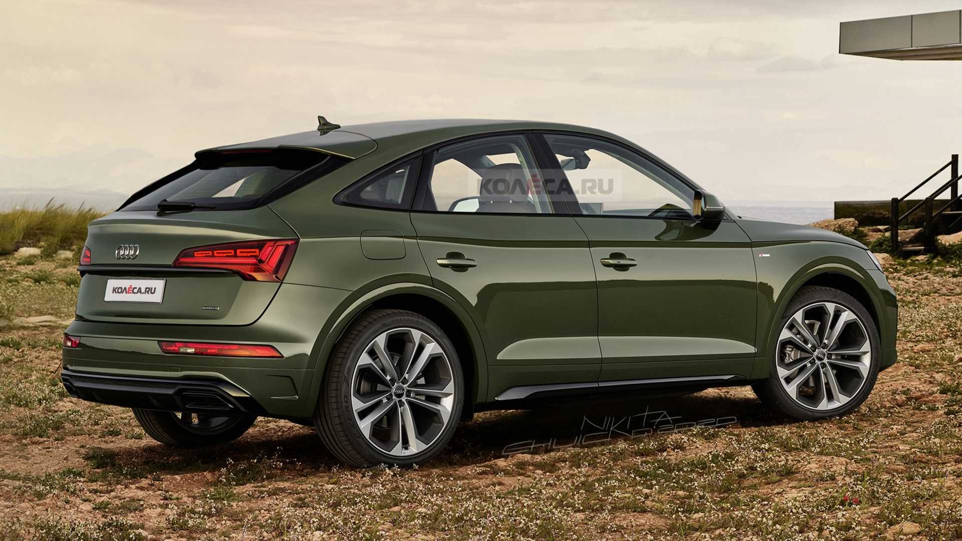 2021 Audi Q5 Sportback Adds Style, Loses Practicality In New Rendering