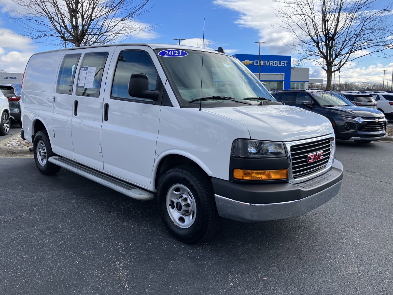 Pre-Owned 2021 GMC Savana Cargo Van RWD 2500 135 Van in Duluth #P6622 |  Gwinnett Place Honda