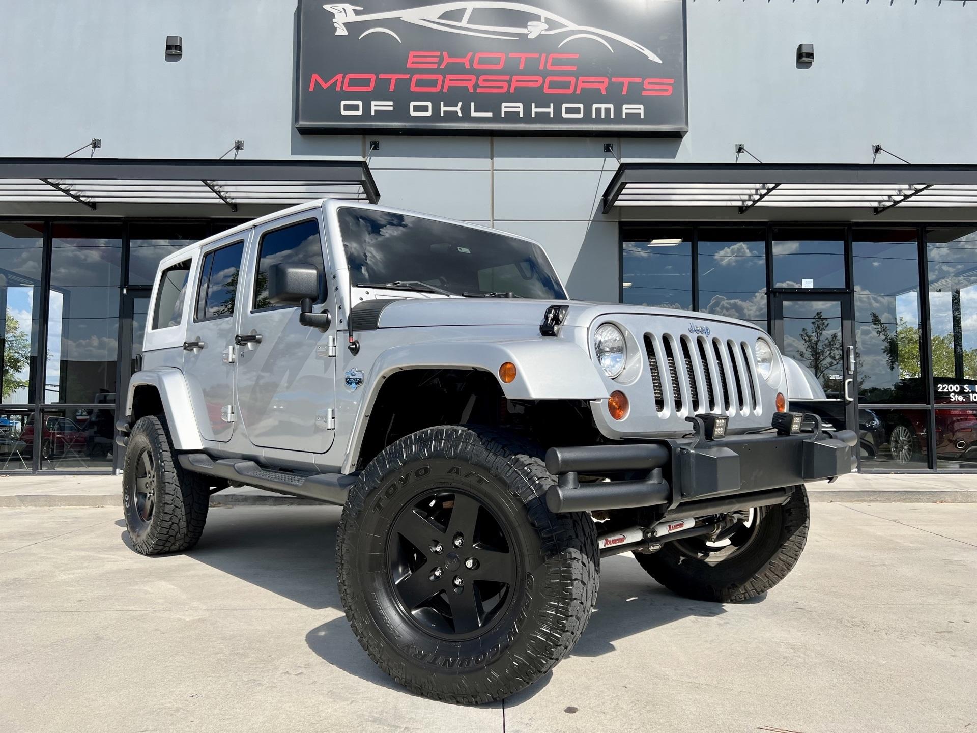 Used 2012 Jeep Wrangler Unlimited Sahara Arctic Edition For Sale (Sold) |  Exotic Motorsports of Oklahoma Stock #A183-1