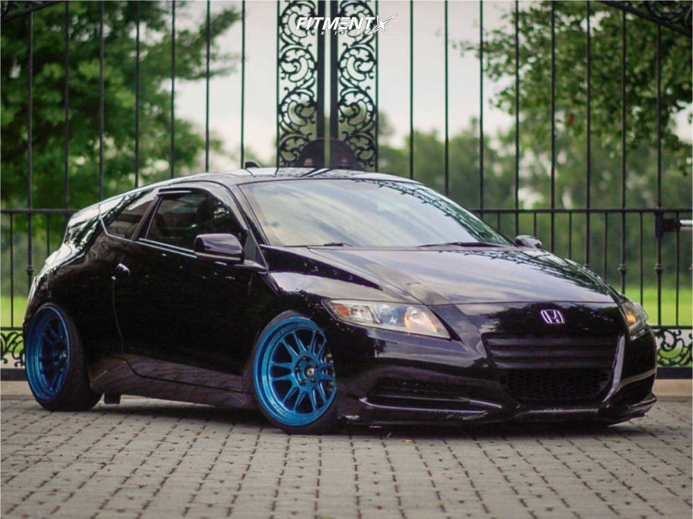 2012 Honda CR-Z Base with 18x9.5 Cosmis Racing XT-206R and Federal 215x35  on Coilovers | 816177 | Fitment Industries