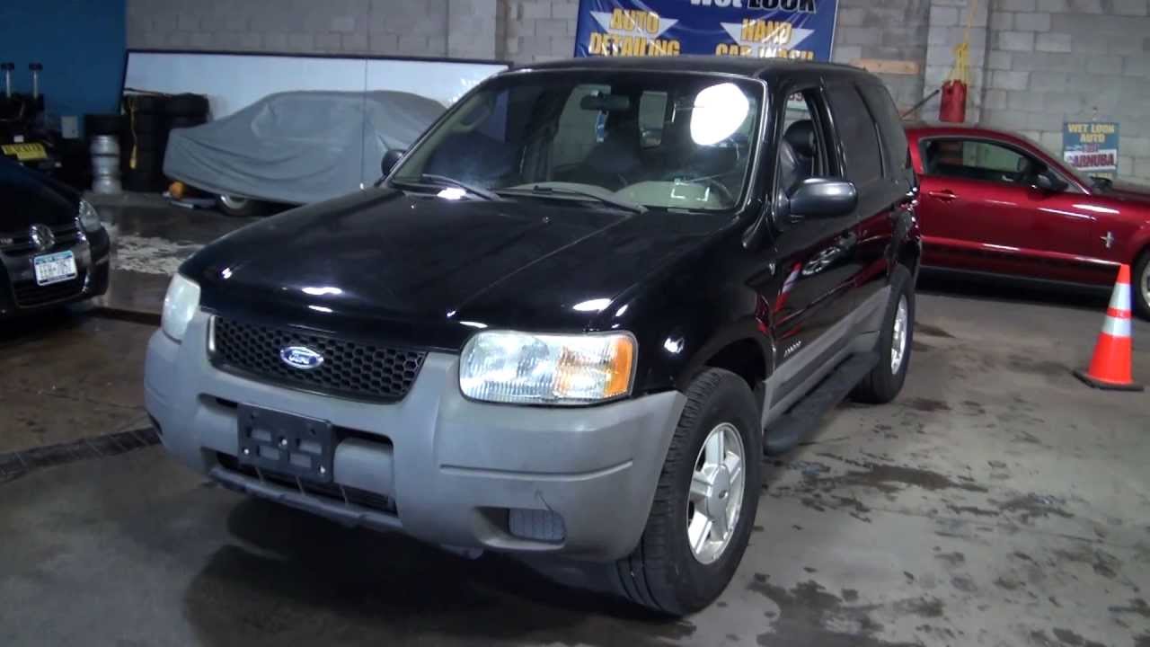 2001 Ford Escape XLS V6 - YouTube