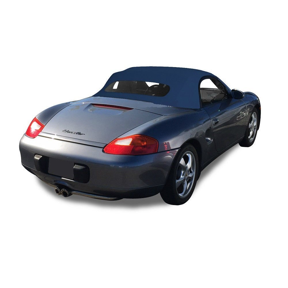 Amazon.com: compatible with Porsche Boxster 986 1997-2002 Convertible Top  With Heated Glass Window Canvas Cloth (Blue) : Automotive