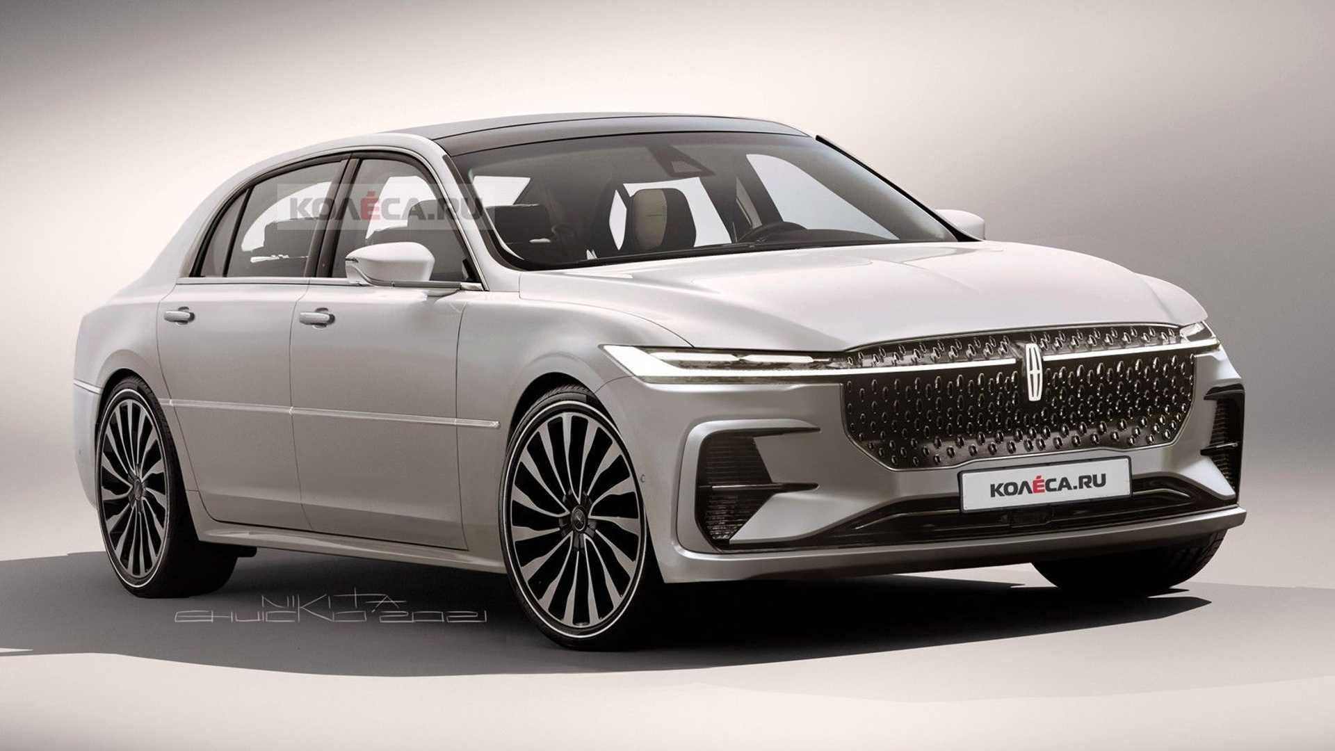 Lincoln Town Car Rendered As Production Version Of Zephyr Reflection