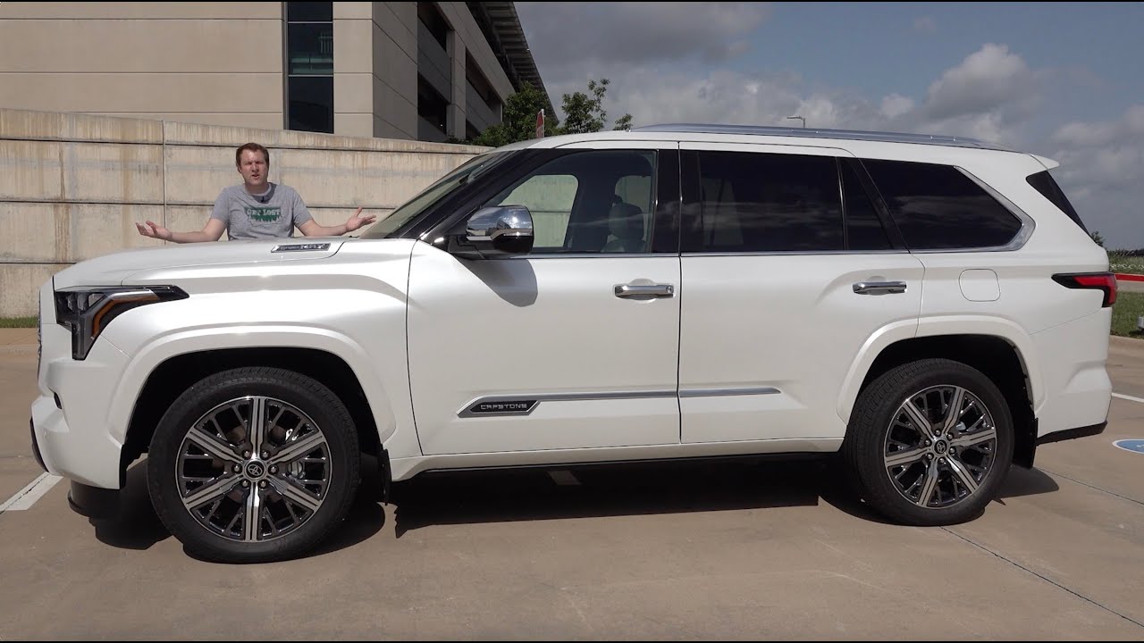 The 2023 Toyota Sequoia Is a Totally New, Surprisingly Cool Full-Size SUV -  YouTube