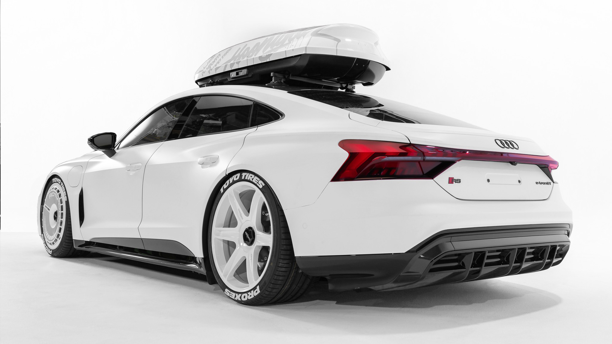 Check out Ken Block's new Audi RS e-tron GT company car | Top Gear