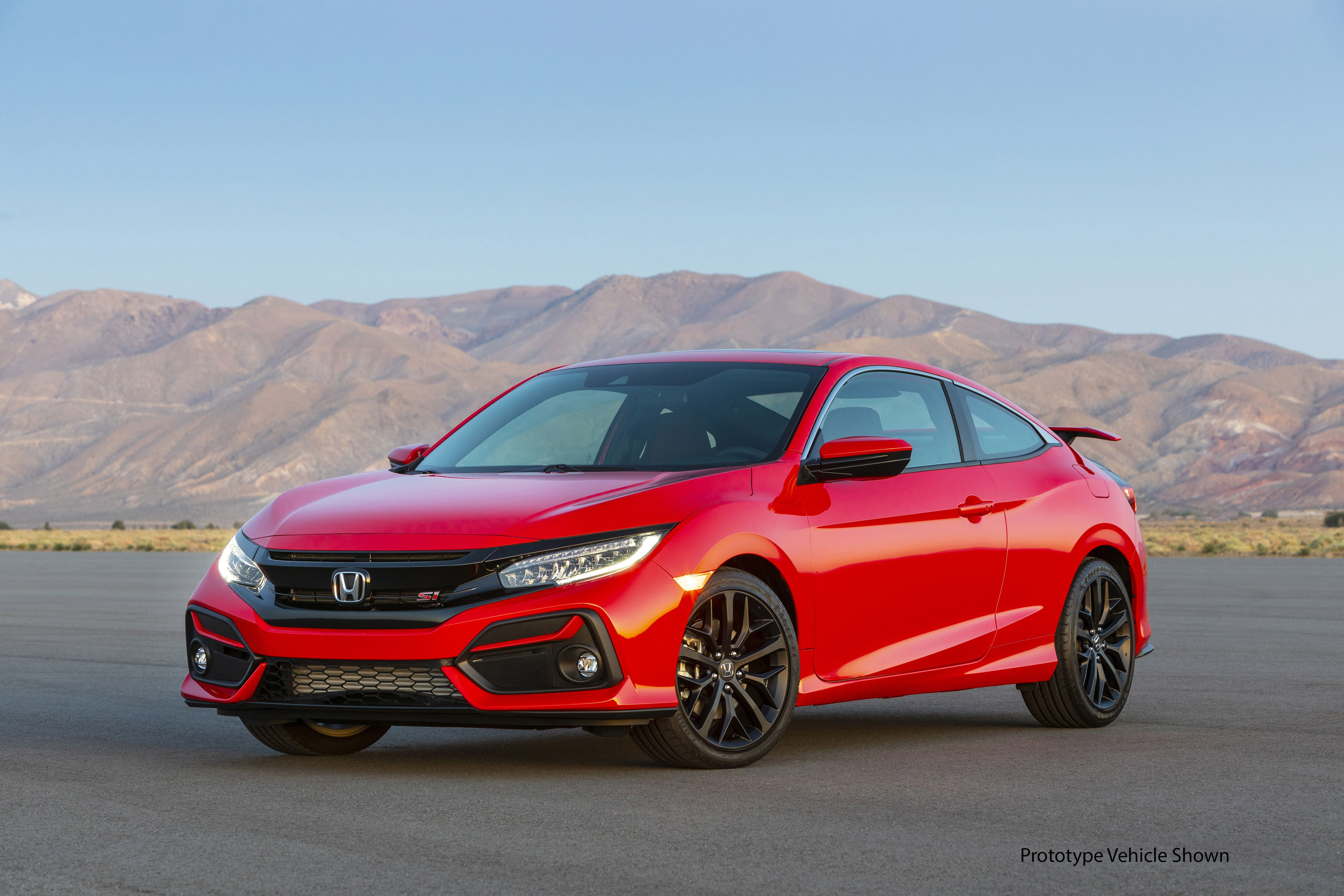 2020 Honda Civic Si Updated with New Features, Tweaked Styling