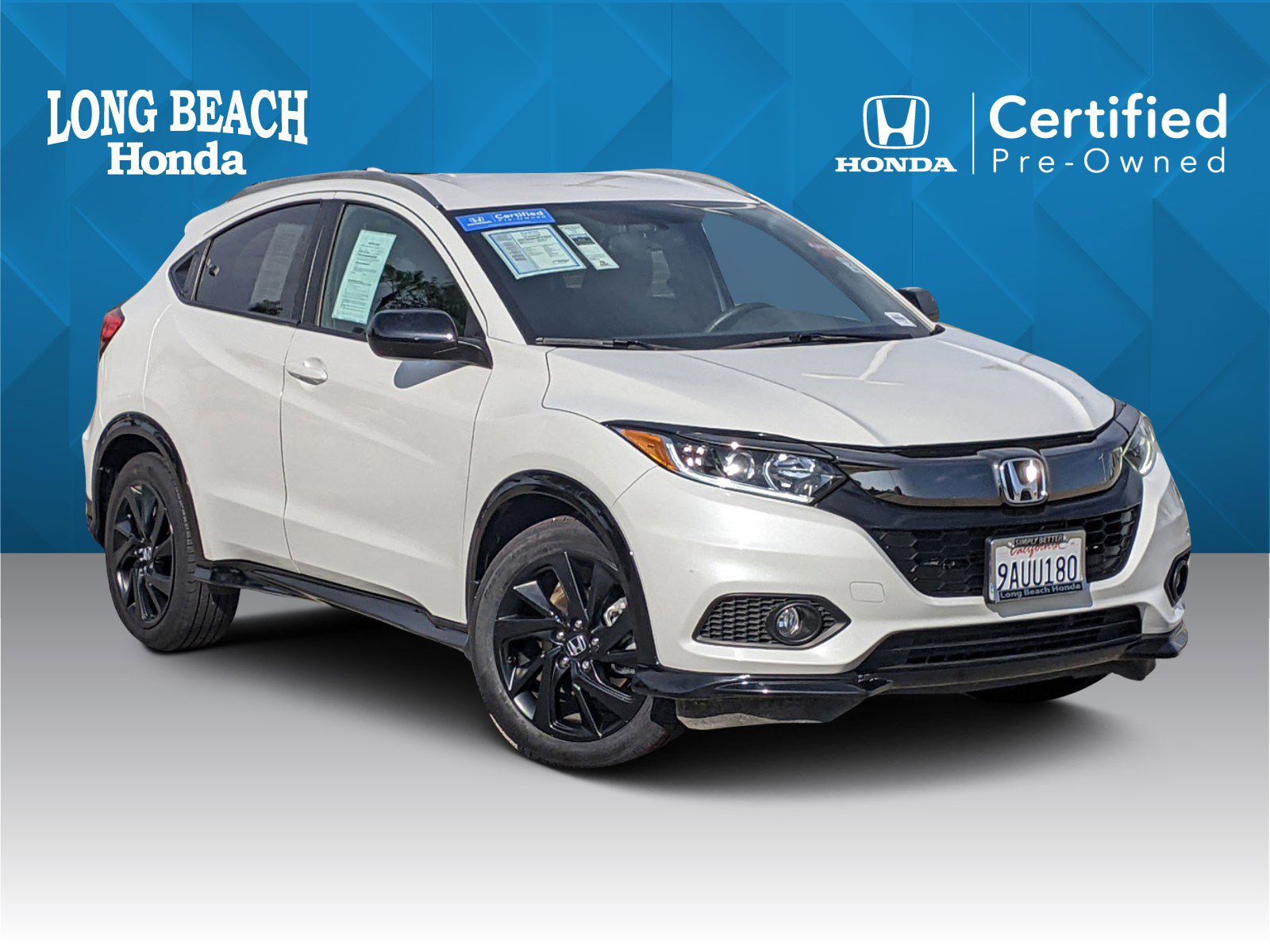 Certified Pre-Owned 2022 Honda HR-V 2WD SPORT Sport Utility in Signal Hill  #21999T | Long Beach Honda