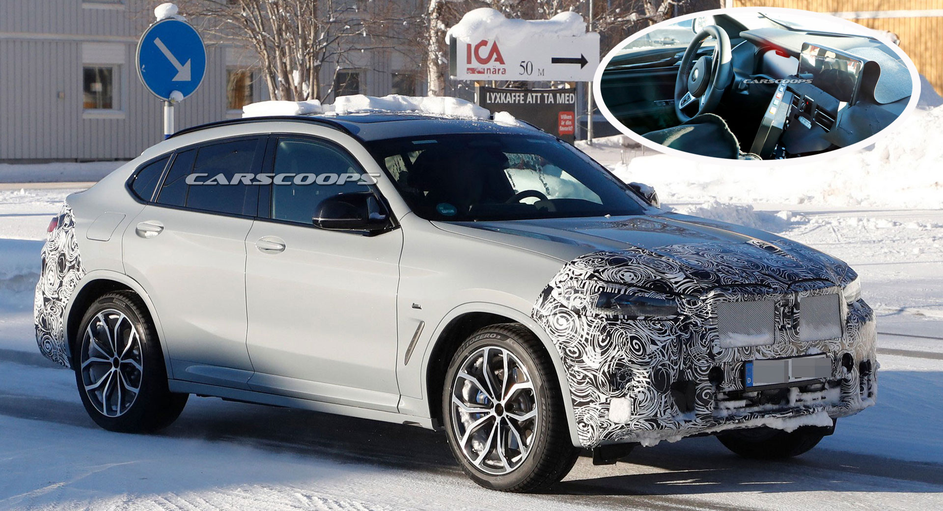 2022 BMW X4 Facelift Spied With Changes Inside And Out | Carscoops