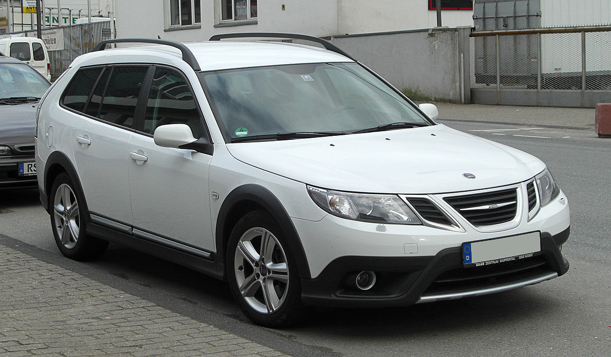 File:Saab 9-3X – Frontansicht, 13. März 2011, Wuppertal.jpg - Wikimedia  Commons