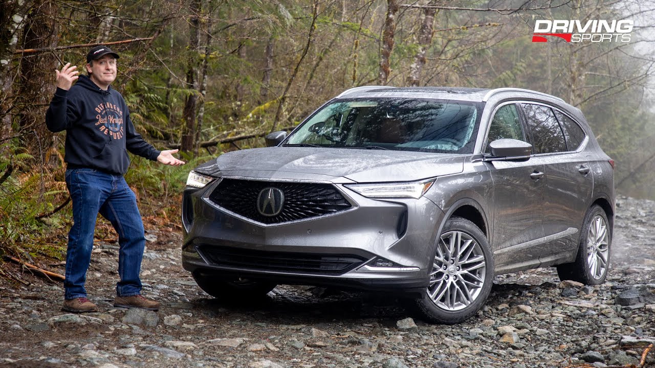 2022 Acura MDX SH-AWD Advance Review and Off-Road Trail Test - YouTube