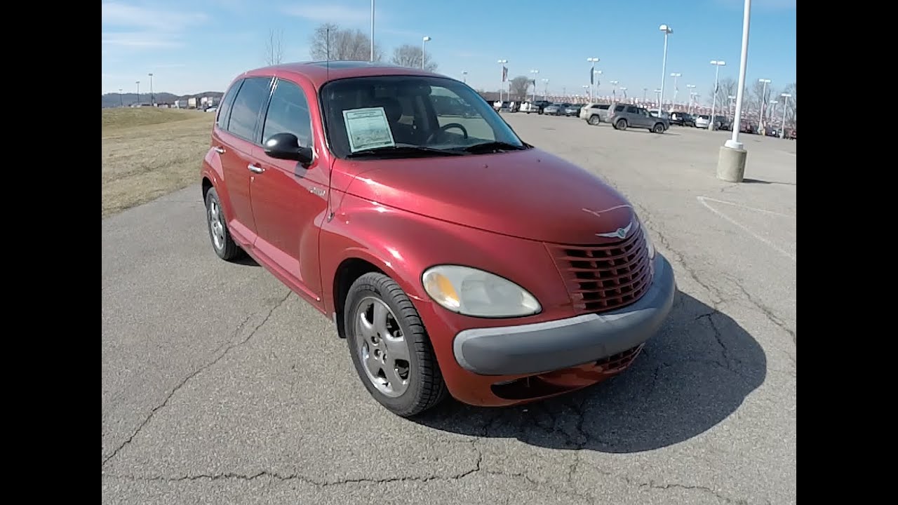 2002 Chrysler PT Cruiser Limited Edition Red | 17710C - YouTube