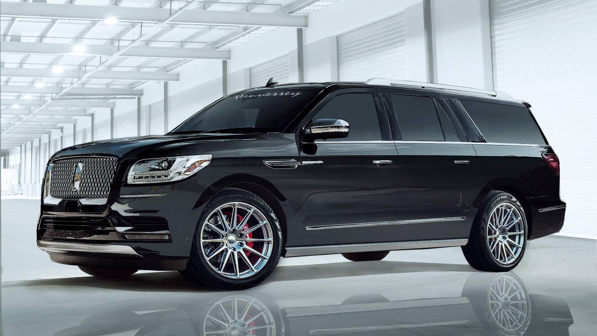 2018 Lincoln Navigator L Tuned By Hennessey to 600 Horsepower -  autoevolution