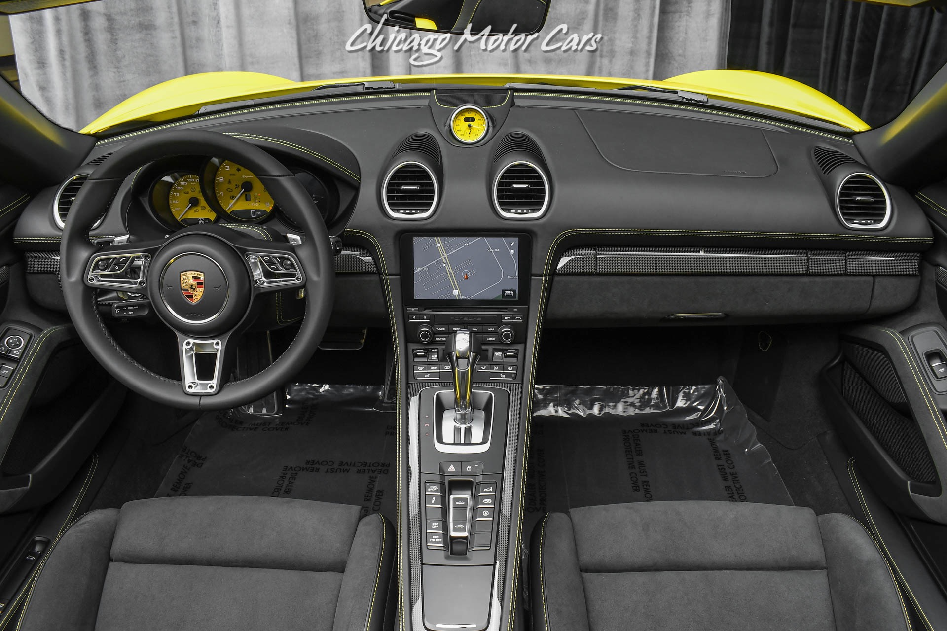 Used 2022 Porsche 718 Spyder HARD LOADED! Ceramic Composite Brakes Only 92  Miles! Racing Yellow! Perfect For Sale (Special Pricing) | Chicago Motor  Cars Stock #19136A