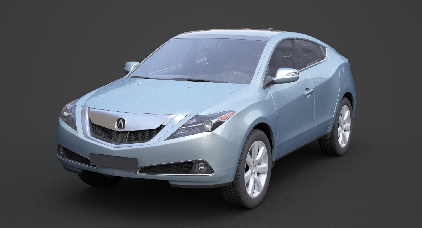 Acura ZDX 2012 - 3D Model by sky3ds