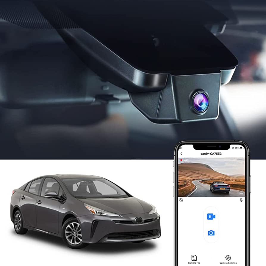 Amazon.com: Fitcamx 4K Dash Cam Suitable for Toyota Prius LE Limited Prime  XLE 2022 2021 2020 2019 2018 Prime Hatchback, Integrated OEM Style, UHD  Video WiFi, G-Sensor, Loop Recording, Plug & Play,