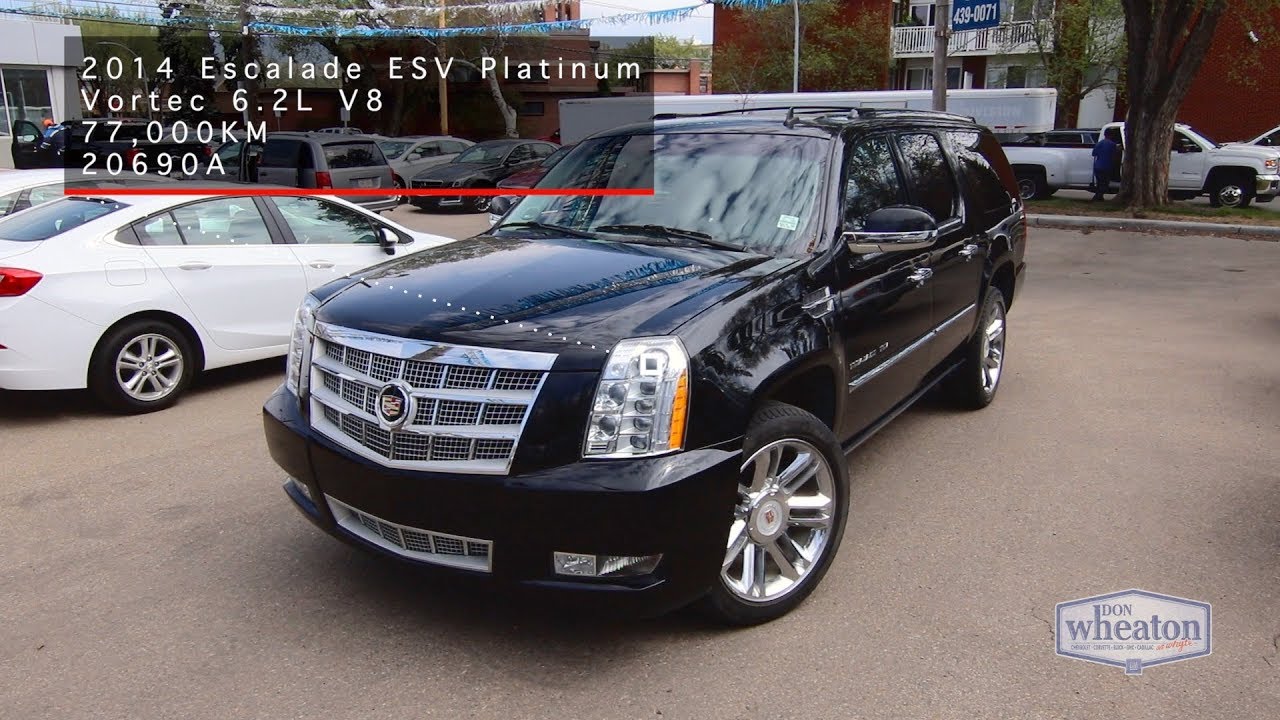 2014 Cadillac Escalade ESV Platinum | Walkaround - YouTube