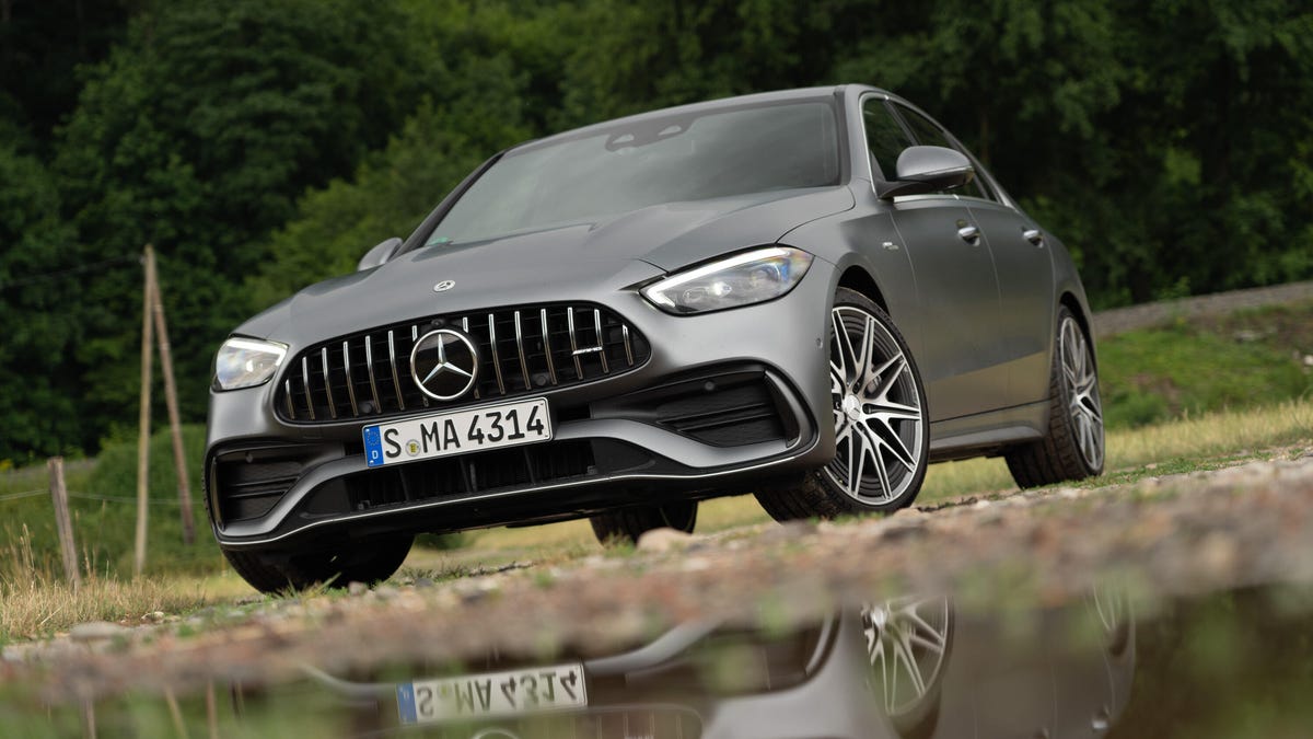 2023 Mercedes-AMG C43 First Drive Review: Electrified Turbo Feels Like  Magic - CNET