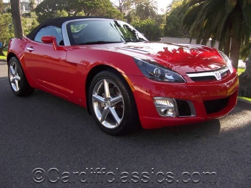 2008 Used Saturn Sky 2dr Conv Red Line at Cardiff Classics Serving  Encinitas, CA, IID 9173100