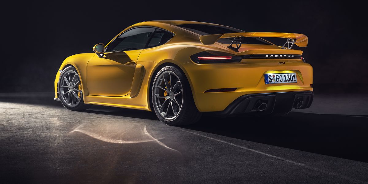 2020 Porsche 718 Cayman GT4 and Boxster Spyder Revealed With New Flat-Six
