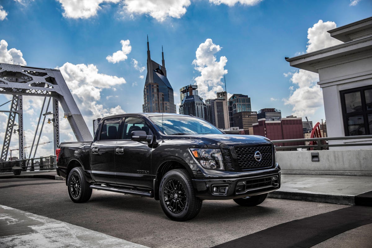New for Nissan: Midnight Edition Frontier, Titan and Titan XD pick-up  trucks - CNET