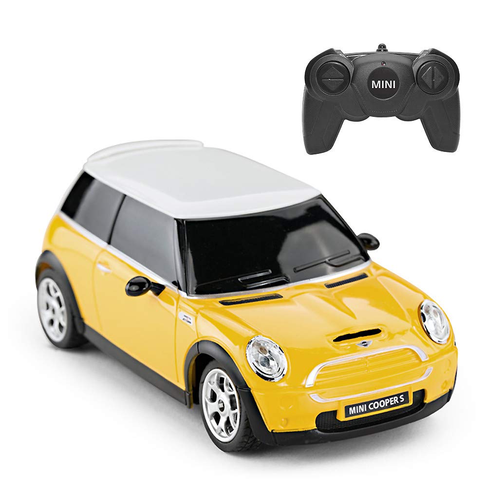 Amazon.com: RASTAR Mini Cooper Model, 1:24 RC Cars Toy Mini Cooper Remote  Control Car RC Mini Cooper Car Toy for Kids, Yellow : Toys & Games