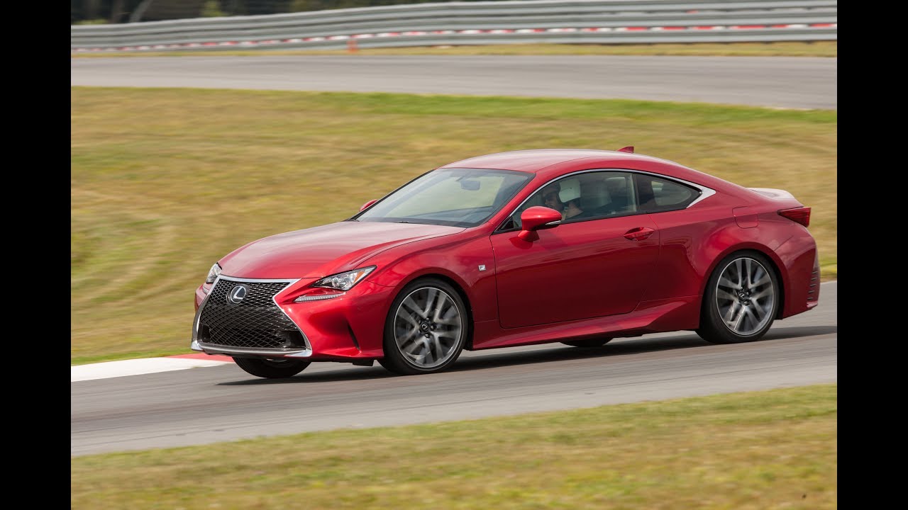 Real World Test Drive 2017 Lexus RC 300 AWD Coupe - YouTube