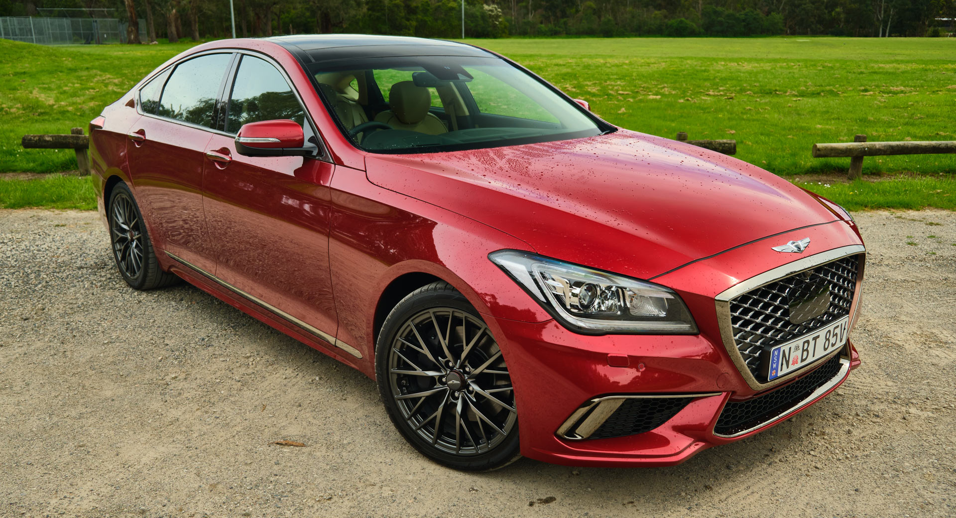 Driven: 2019 Genesis G80 Ultimate Sport Design Is Part Muscle, Part Luxury  | Carscoops