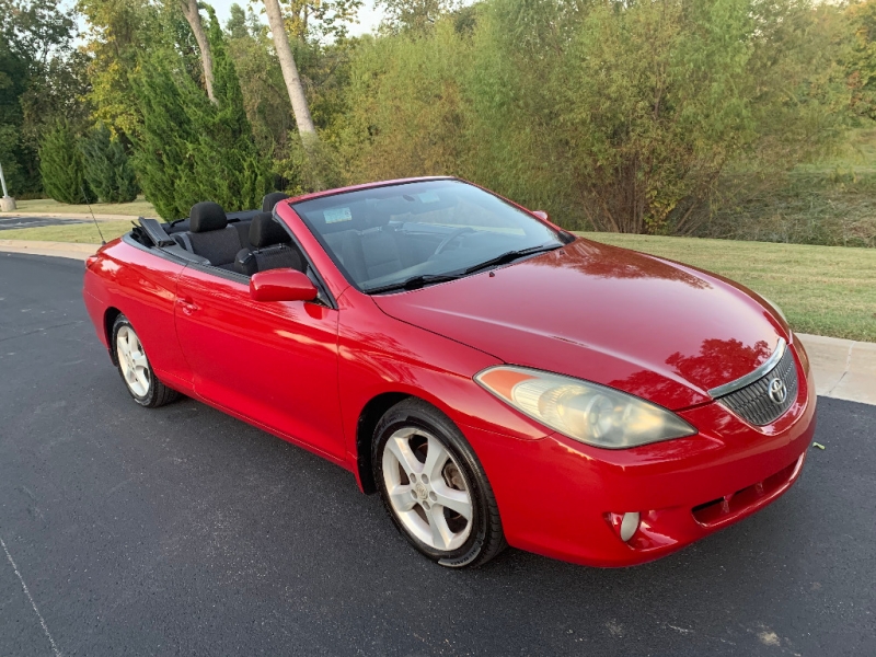 2005 TOYOTA SOLORA SE CONVERTIBLE RED AUTO * 1-OWNER VEHICLE * SUPER SPORTY  * 24 SERVICE RECORDS * Auto Factory, LLC | Dealership in Broken Arrow