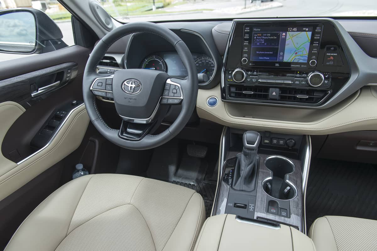 2020 Toyota Highlander Interior: Closer Look Inside the New Cabin
