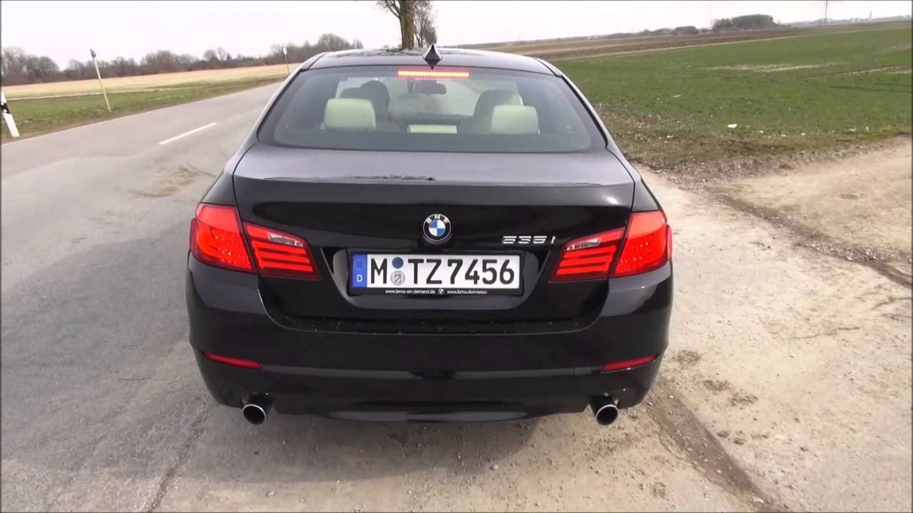 BMW 535i F10 Test Drive - YouTube