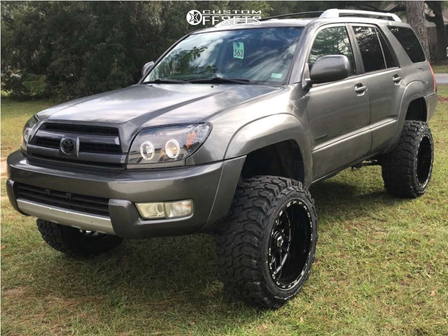 2003 Toyota 4Runner with 20x12 -44 TIS 544BM and 33/12.5R20 Gladiator Xcomp  Mt and Suspension Lift 6" | Custom Offsets