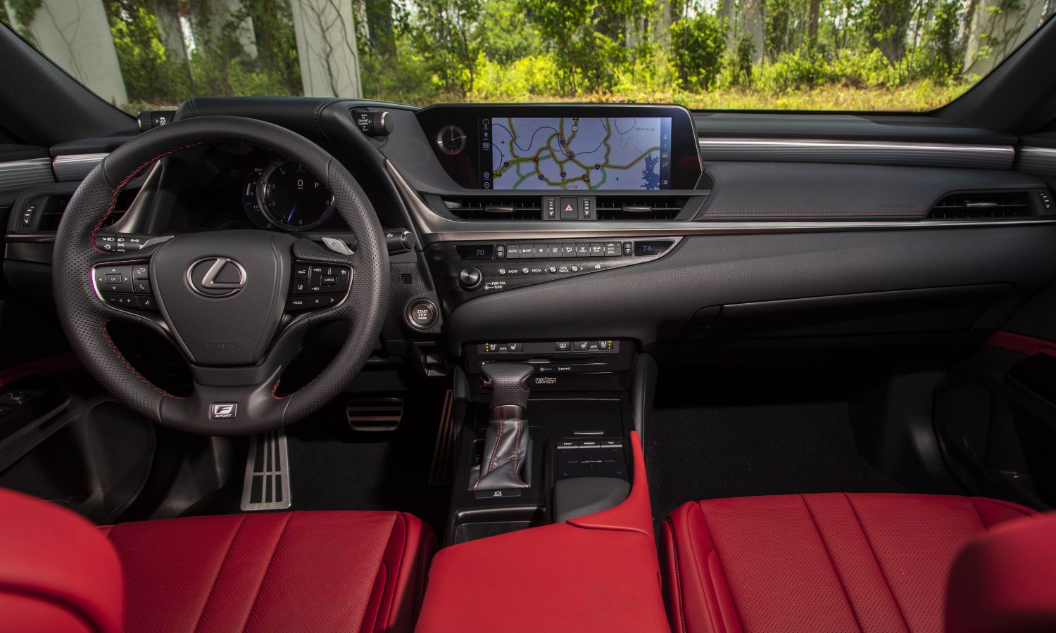 2019 Lexus ES 350 F Sport Interior 29 - Lexus USA Newsroom