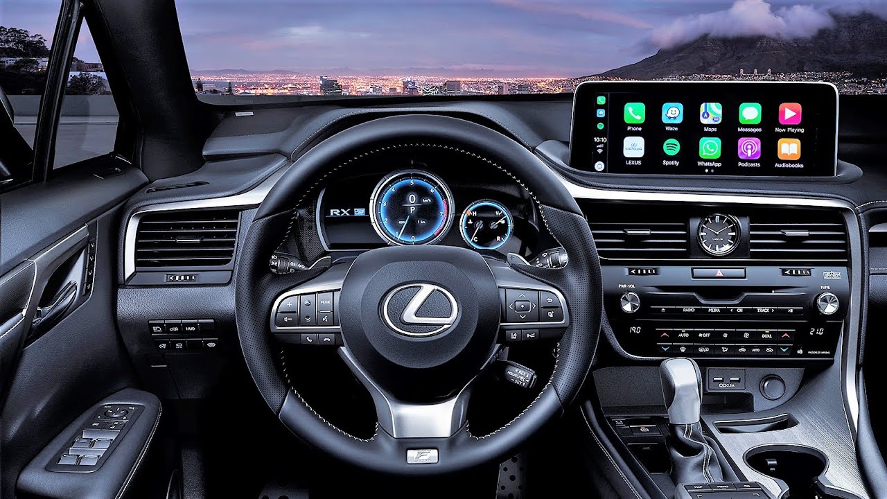 New 2021 Lexus RX 450HL Luxury 7-seater SUV Interior - YouTube