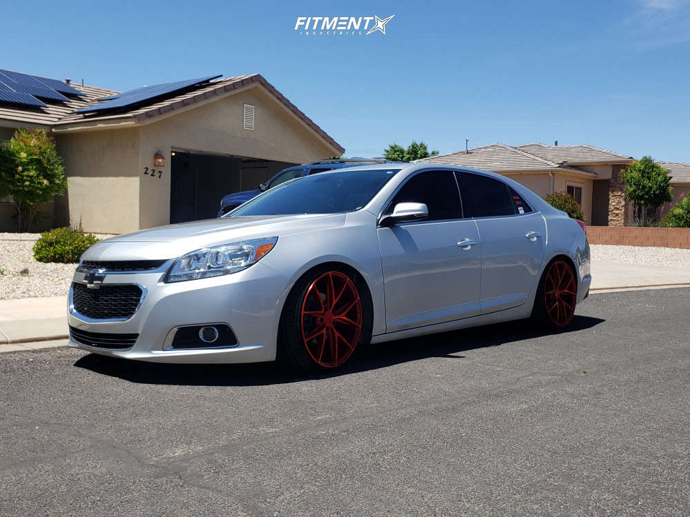 2016 Chevrolet Malibu Limited LTZ with 20x9 Niche Misano and Lionhart  215x35 on Coilovers | 1104431 | Fitment Industries