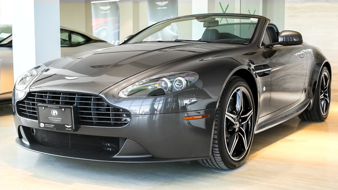 Delivery of a 2016 Aston Martin Vantage V8 Convertible!!! - YouTube