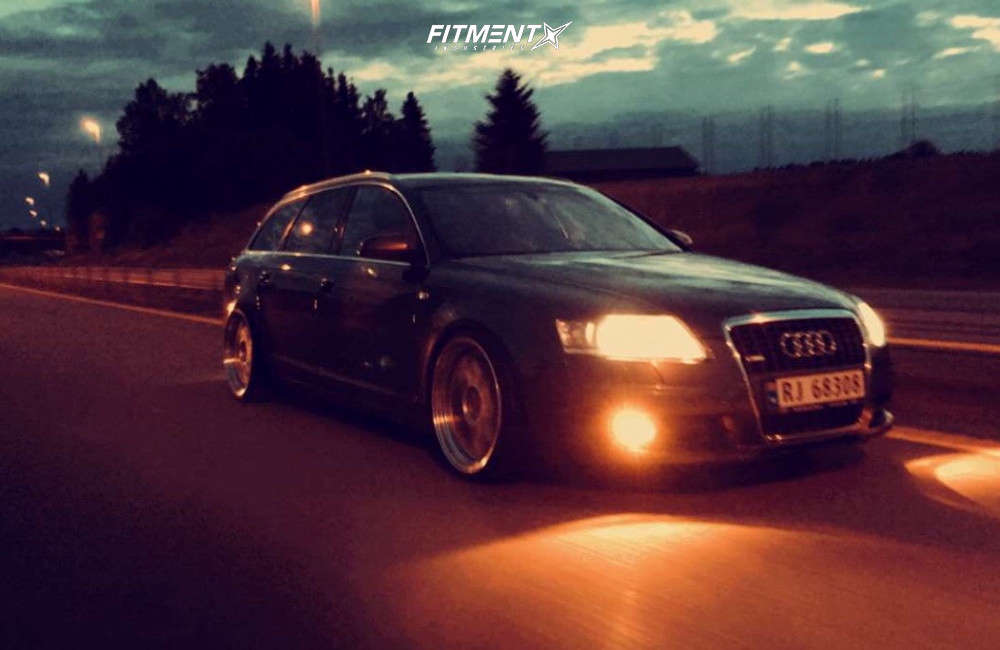 2007 Audi A6 Base with 20x10 BBS Lm and Achilles 235x30 on Coilovers |  631128 | Fitment Industries