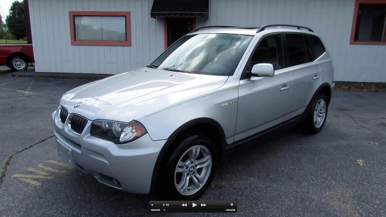 2006 BMW X3 3.0i Start Up, Exhaust, and In Depth Review - YouTube