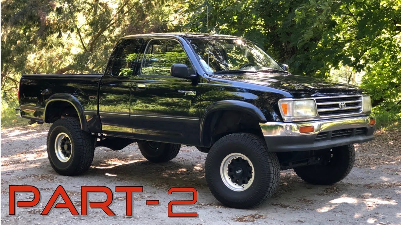 PROJECT T100 - PART 2 - Lifted old school Toyota 4x4 - YouTube