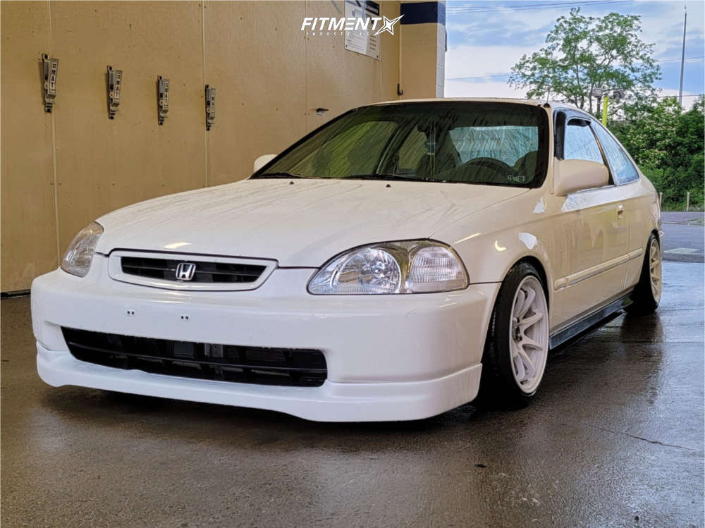 1998 Honda Civic EX with 15x8 JNC Jnc006 and Toyo Tires 195x45 on Coilovers  | 1752277 | Fitment Industries