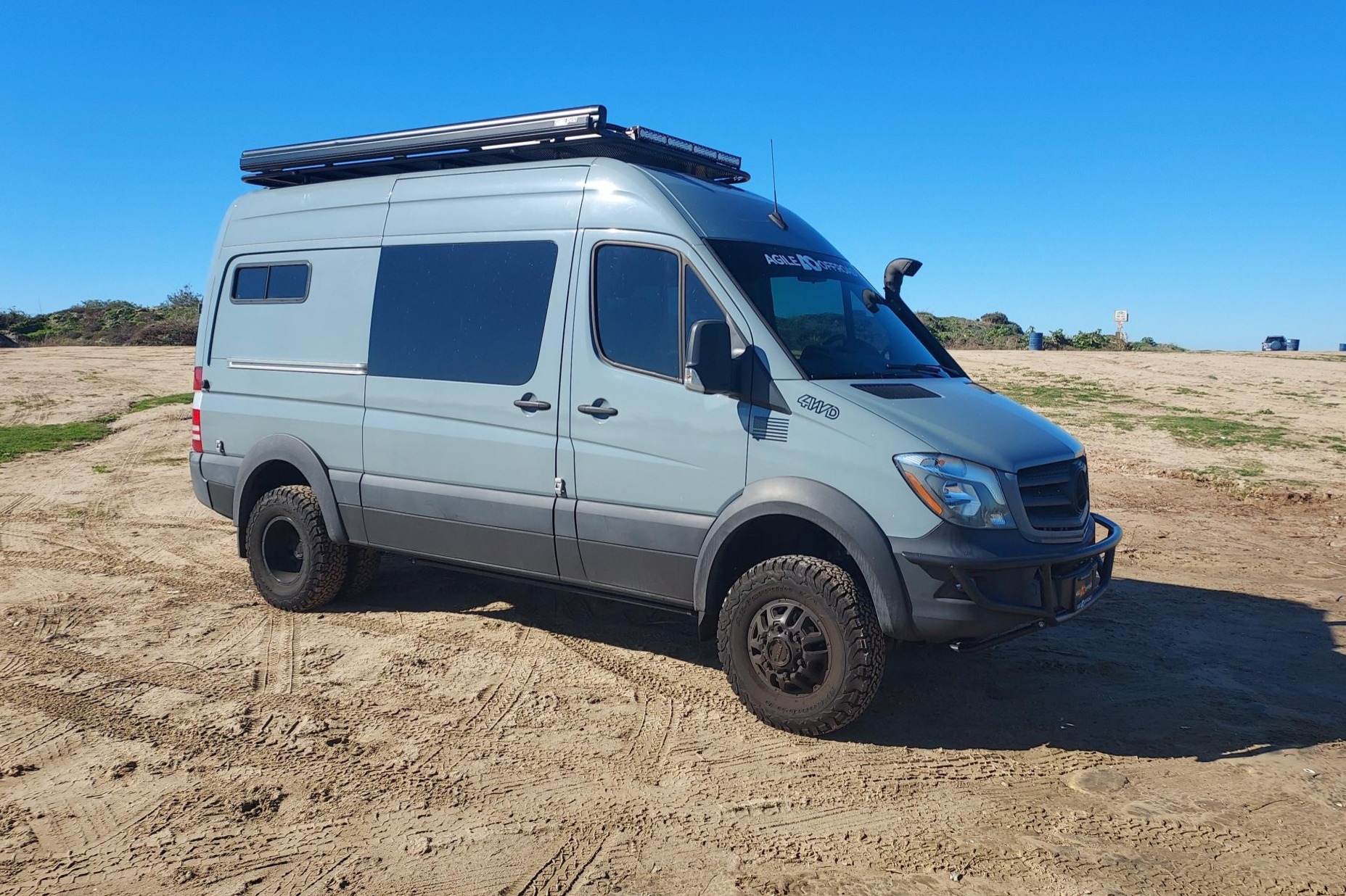 2018 Mercedes-Benz Sprinter 3500 4x4 Dually Camper for sale on BaT Auctions  - sold for $106,000 on February 6, 2022 (Lot #65,157) | Bring a Trailer