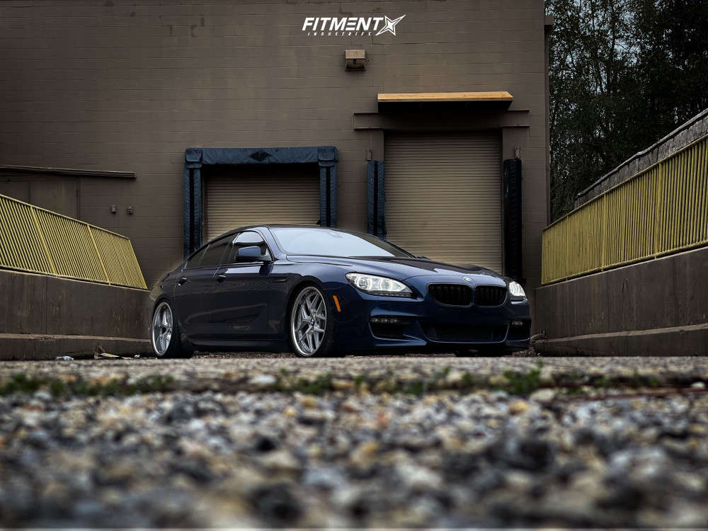 2016 BMW 650i Gran Coupe Base with 20x9 Niche Vice and Dunlop 245x35 on  Coilovers | 1642875 | Fitment Industries