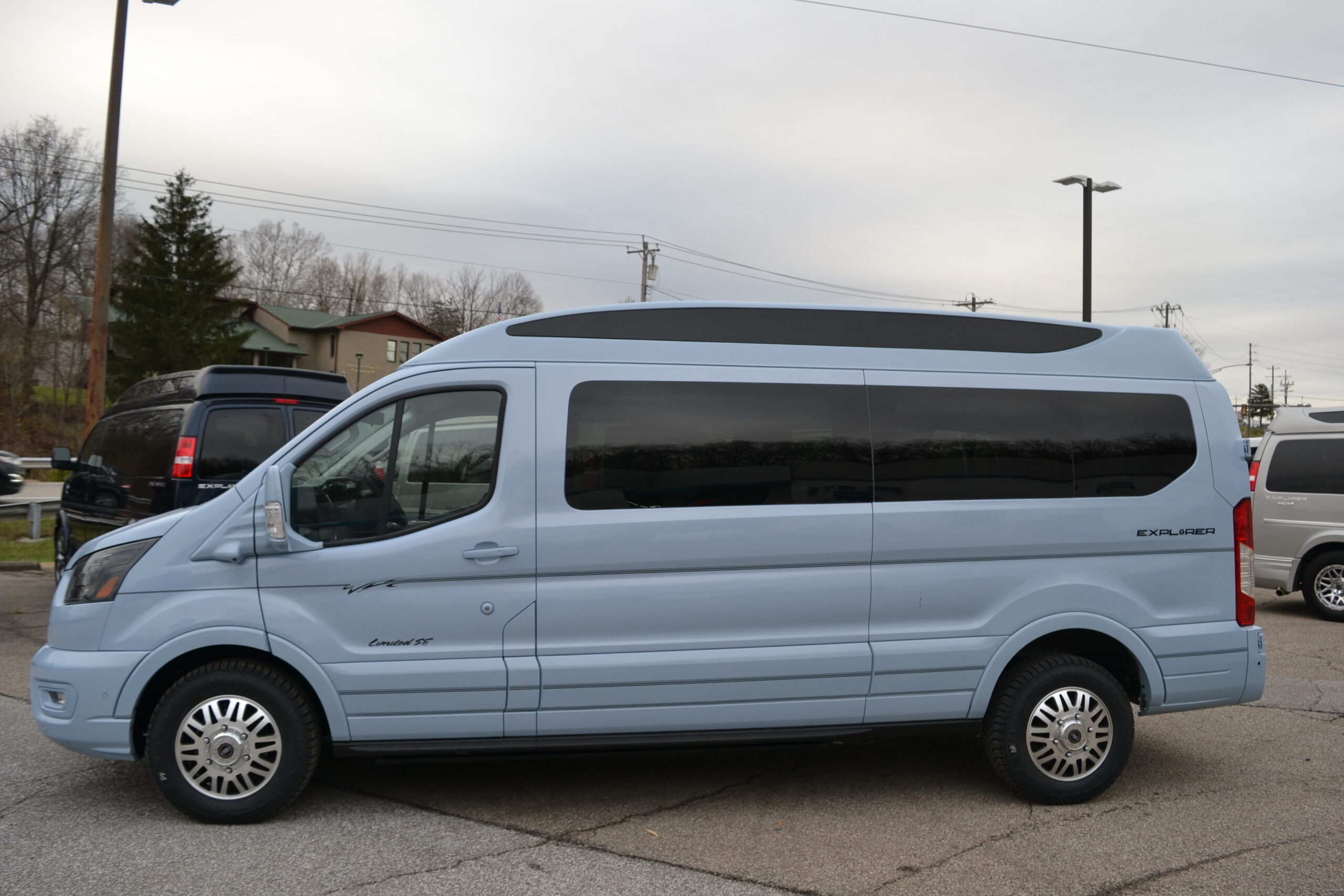 2023 Ford Transit AWD 9 Passenger - Explorer Limited SE-VC - Mike Castrucci  Conversion Van Land