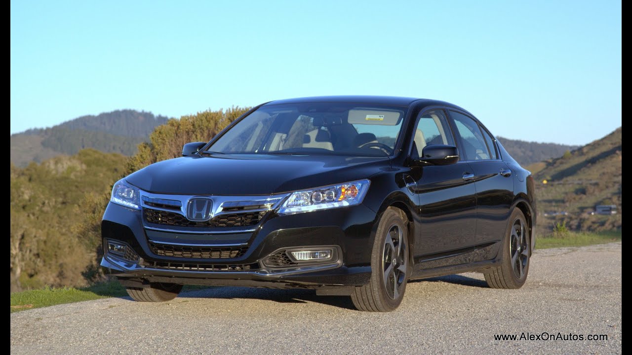 2014 Honda Accord Plug In Hybrid Review and Road Test - YouTube