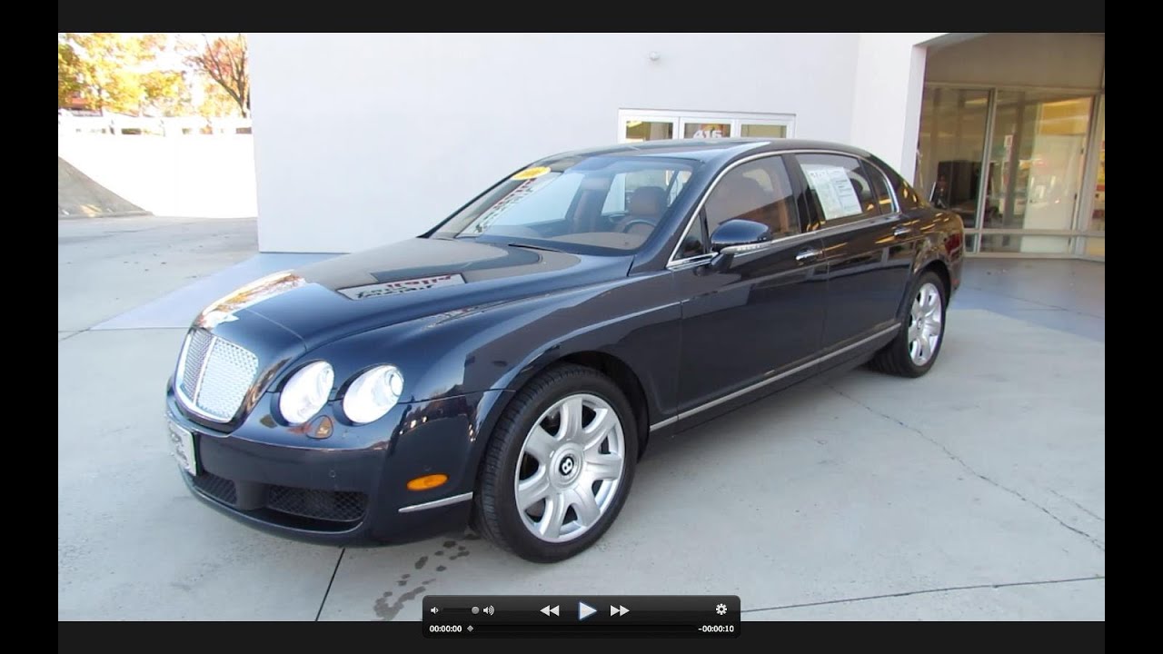 2006 Bentley Continental Flying Spur Start Up, Exhaust, and In Depth Tour -  YouTube