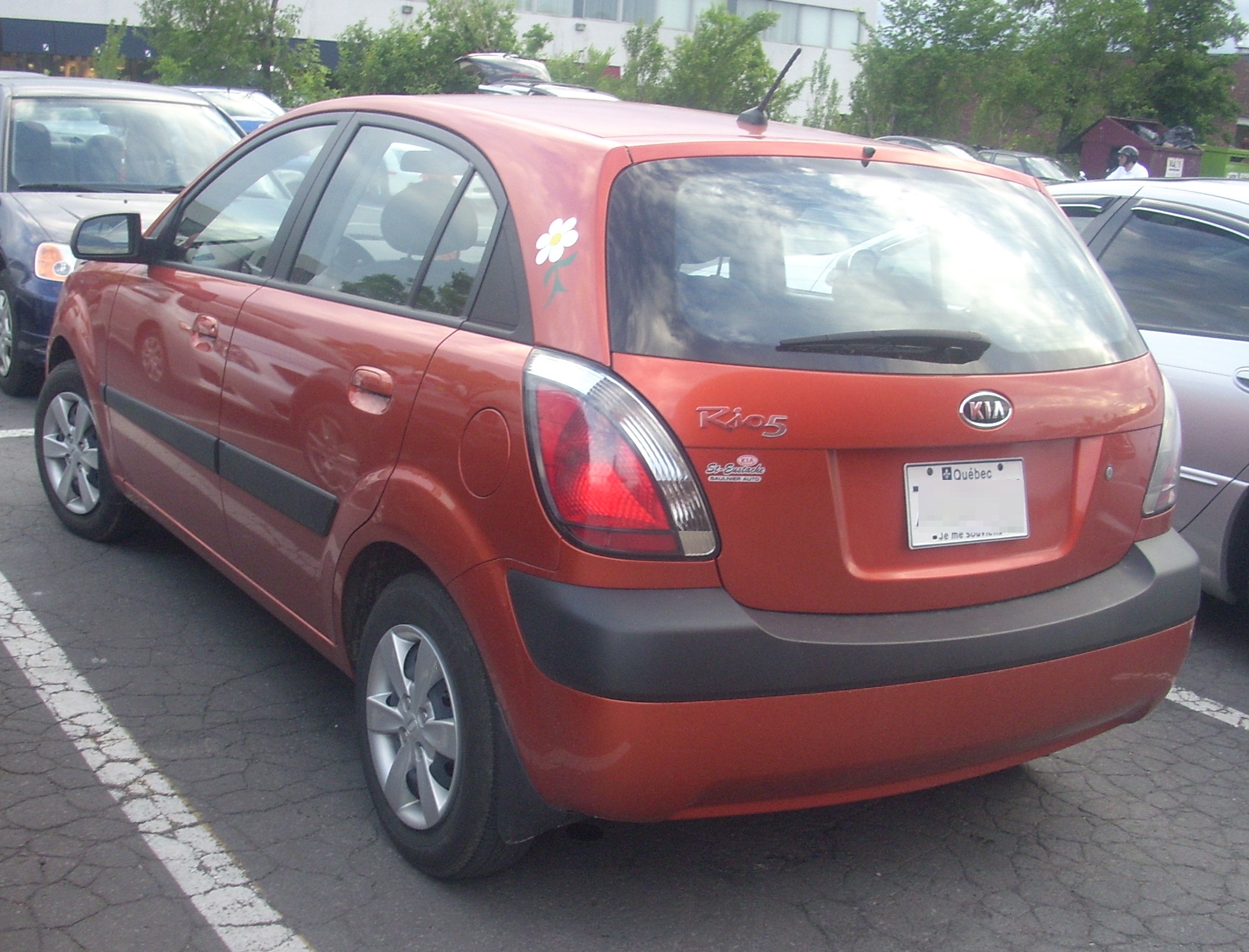 File:'06-'09 Kia Rio5 (Orange Julep '10).jpg - Wikimedia Commons