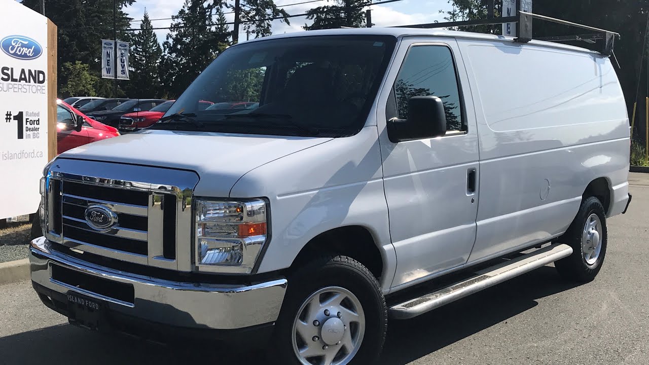 2014 Ford Econoline E-250 W/ Air Conditiong, Dutch Doors Side and Back  Review | Island Ford - YouTube