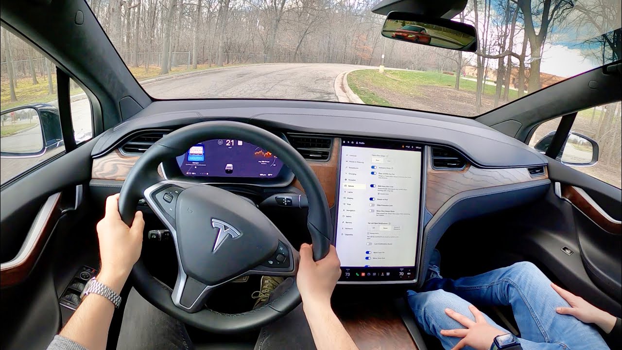 2019 Tesla Model X Standard Range - POV First Impressions - YouTube