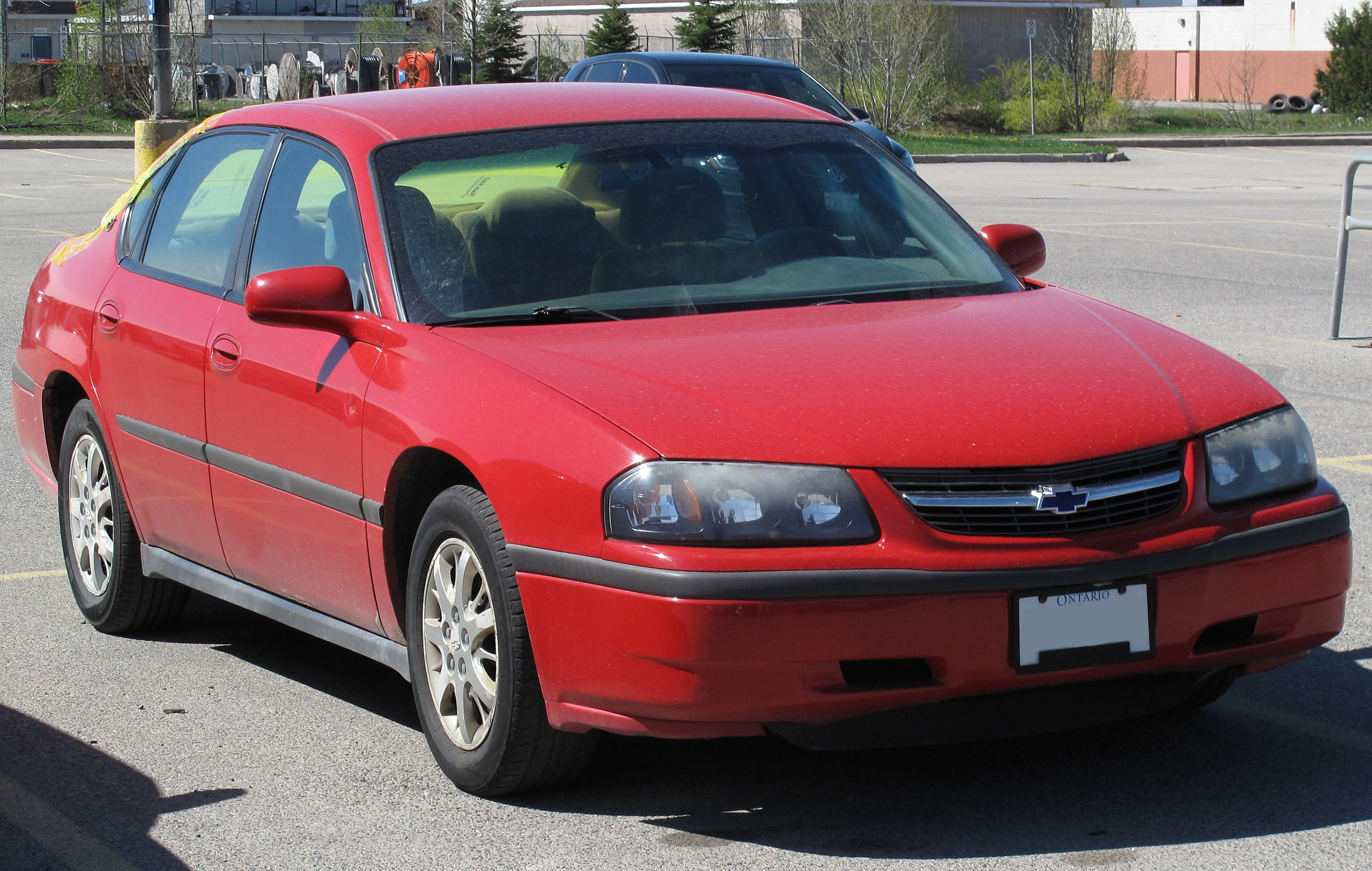 File:2004 Chevrolet Impala in Victory Red, Front Right, 05-15-2022.jpg -  Wikimedia Commons