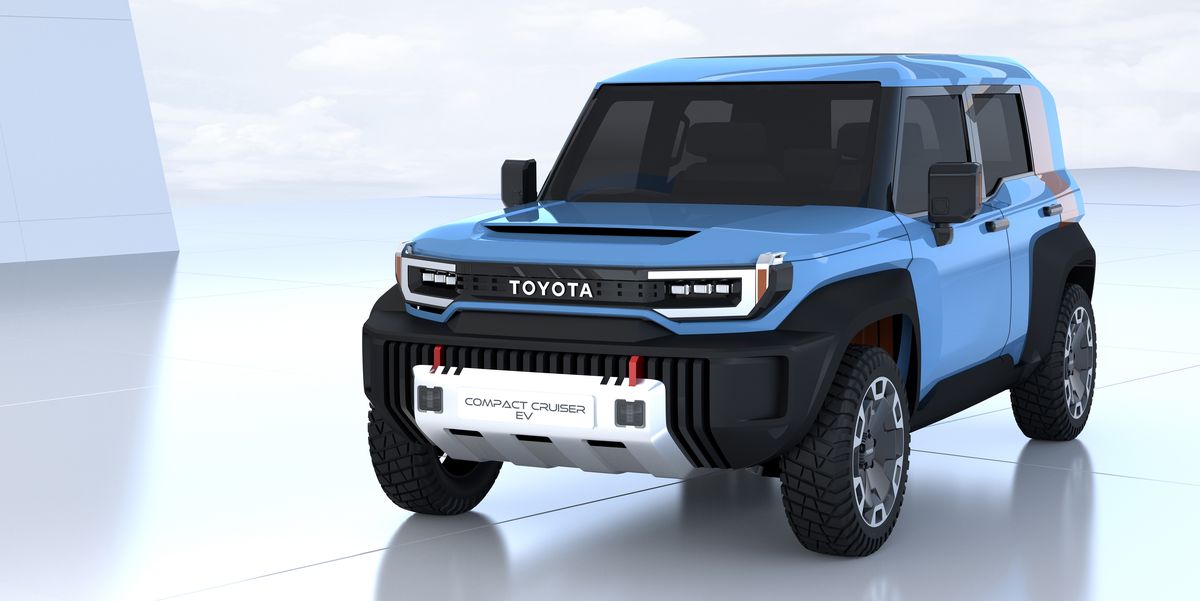 Toyota Previews a Baby Land Cruiser EV SUV